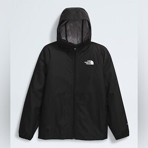 The North Face Girls Zipline Rain Jacket Black Size M (10)
